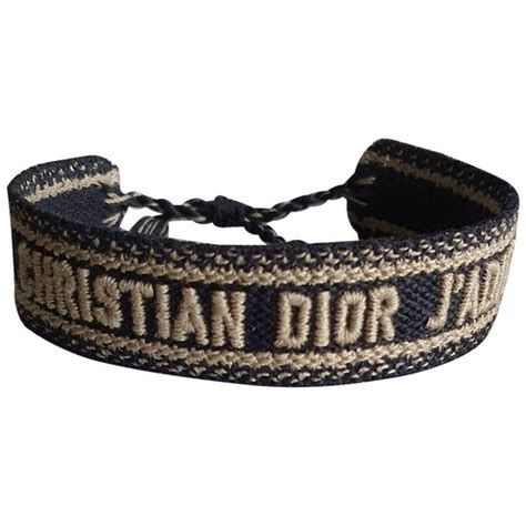 used cloth dior bracelets